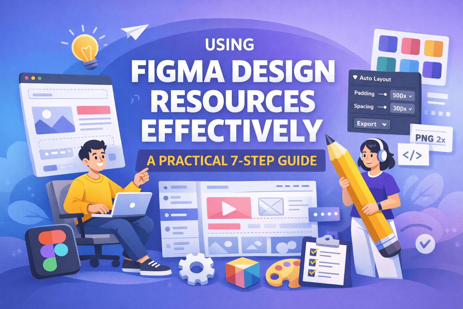 Figma Resources: How to Use UI Kits & Templates Faster