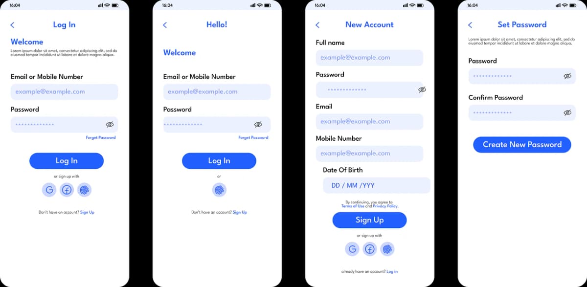 Medical dermatology mobile app design for doctors and patients - Preview 3