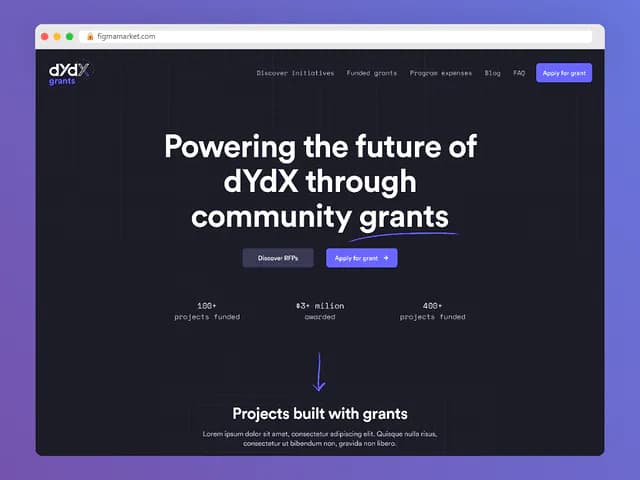 Team Based Multi-Page Website Design with Dark Theme